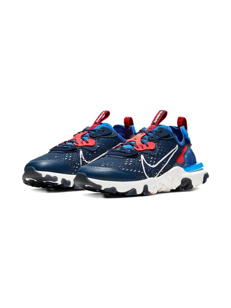 Nike Kids React Vision midnight Navy Sneakers - Blue 
