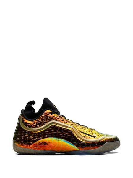  Nike Lebron 23 Metallic Embossed Sneakers - Gold 