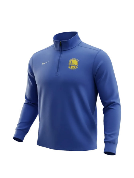  Nike Nba Golden State Warriors Long-sleeve Top - Blue 