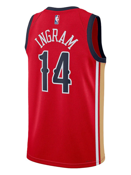  Nike New Orleans Pelicans Ingram Swingman Statement Edition Tank Top - Red 
