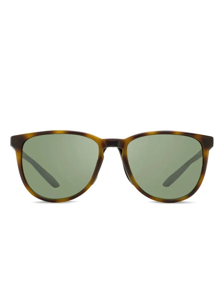  Nike Oval-frame Keyhole-bridge Sunglasses - Brown 