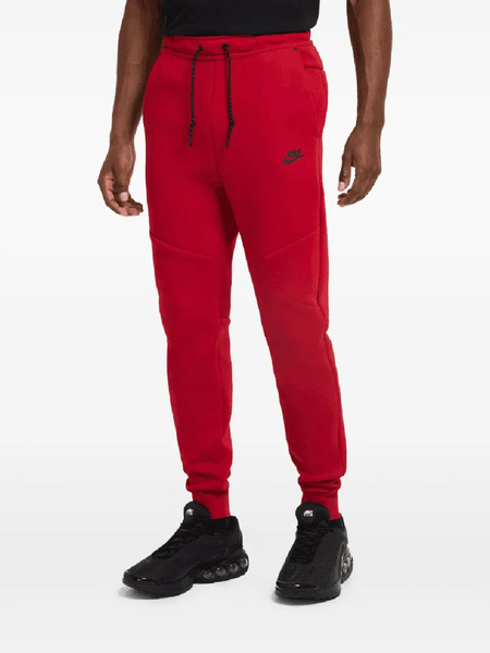  Nike Tech Fleece gym Red/black Track Pants 