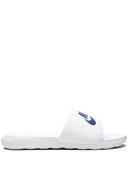  Nike Victori Flat Slides - White 