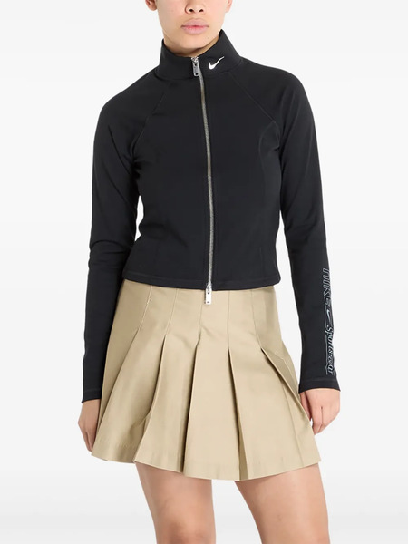  Nike Zip-front Long-sleeve Jacket - Black 