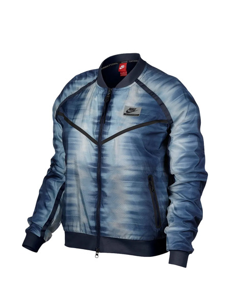  Nike Zip-up Bomber Jacket - Blue 