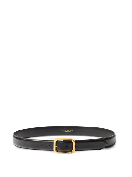  Nili Lotan Buckle Belt - Black 