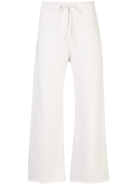  Nili Lotan Cropped Jogging Trousers - White 