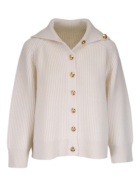  Nili Lotan Deryl Cashmere Cardigan - Neutrals 