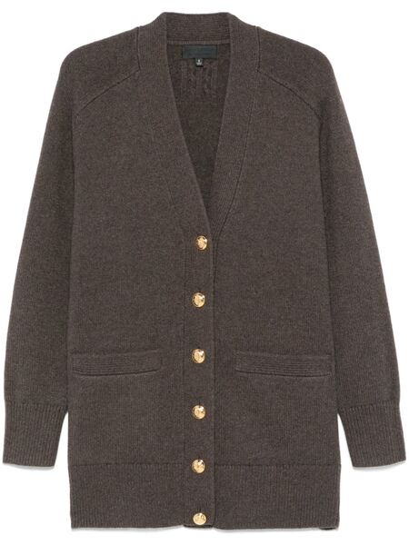  Nili Lotan Jaycee Cardigan - Brown 