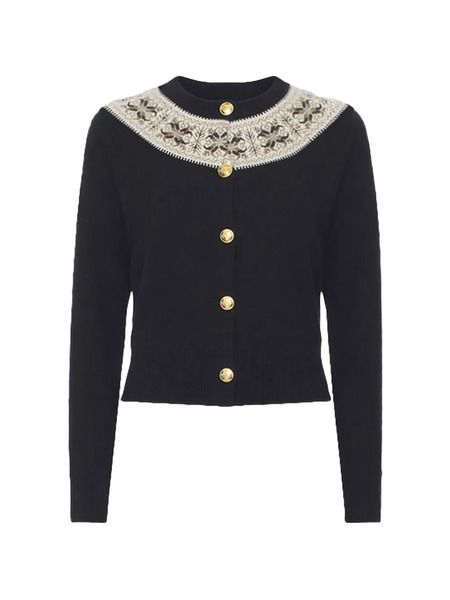  Nili Lotan Josefa Cardigan - Blue 