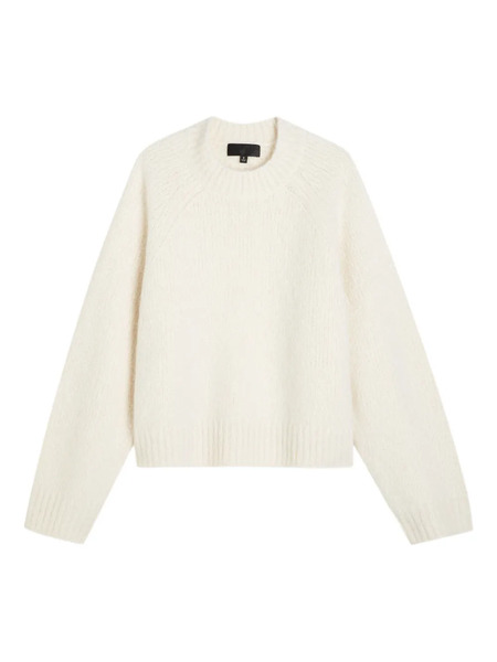  Nili Lotan Tomaso Raglan-sleeve Sweater - Neutrals 