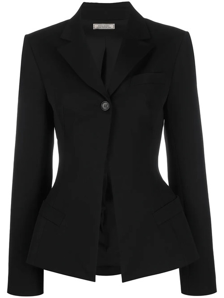 Nina Ricci Structured Blazer - Black 