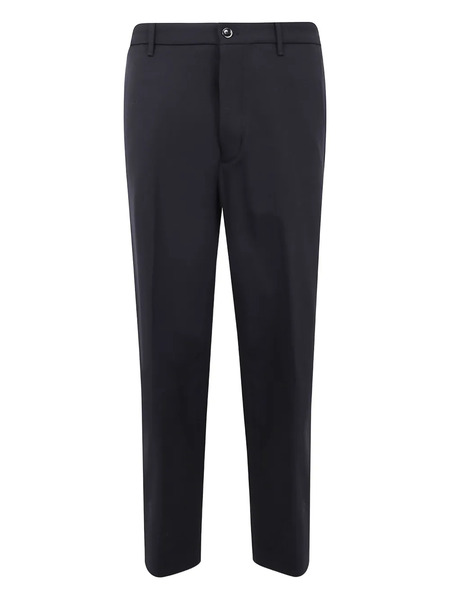  Nine In The Morning Button-fastening Wool Trousers - Black 