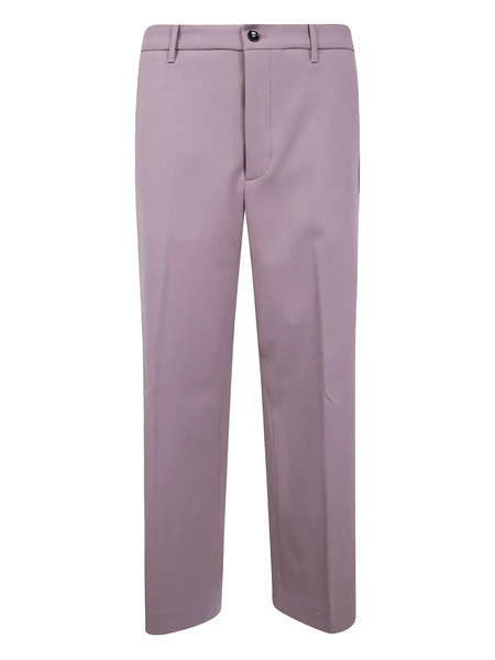  Nine In The Morning Button-fastening Wool Trousers - Pink 