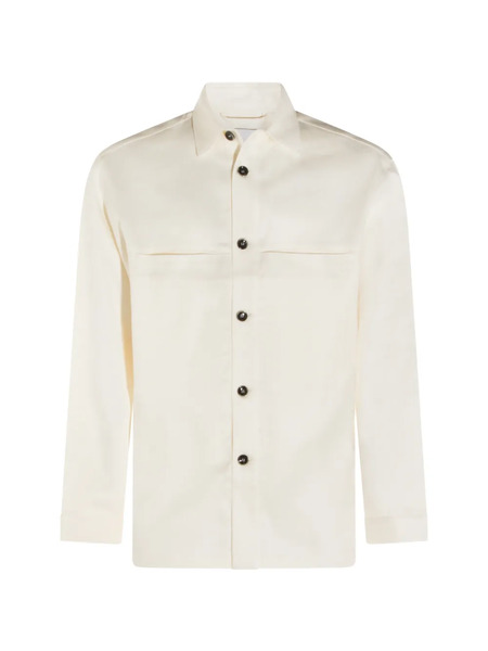  Nine In The Morning Buttoned Front-pockets Jacket - Neutrals 