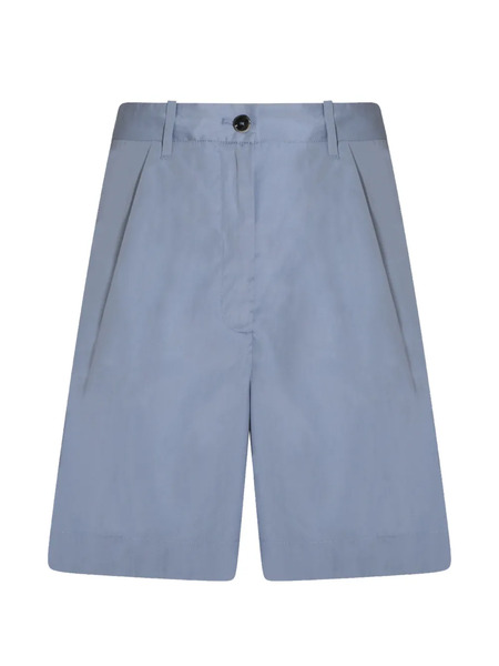  Nine In The Morning Gabardine Shorts - Blue 