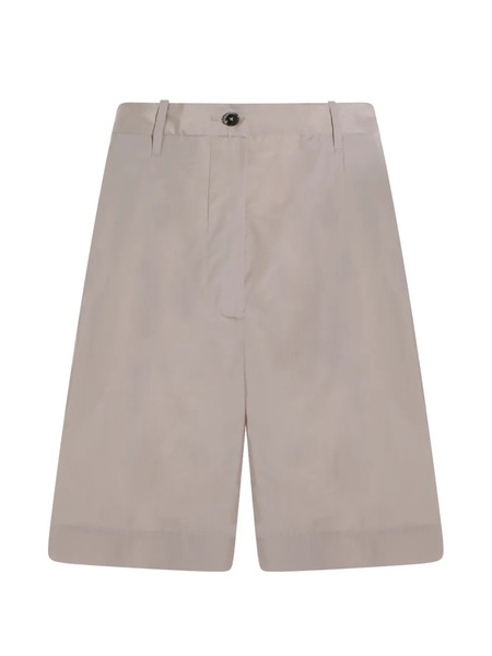  Nine In The Morning Gabardine Shorts - Neutrals 