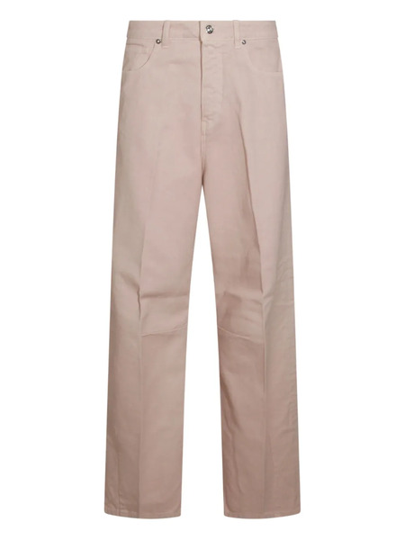  Nine In The Morning High-waisted Straight Jeans - Pink 