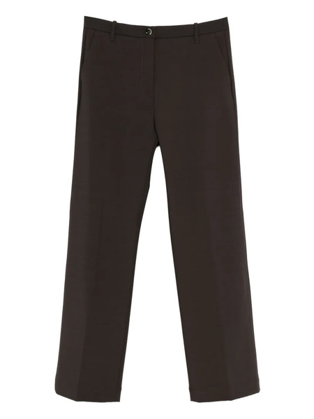  Nine In The Morning Logo-patch Trousers - Brown 