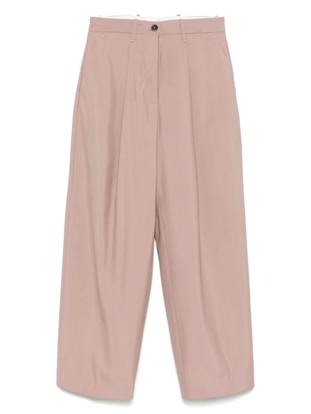  Nine In The Morning Pleat-detailed Trousers - Pink 