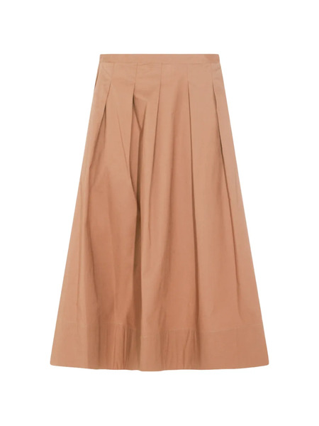  Nine In The Morning Pleated Midi Skirt - Orange 