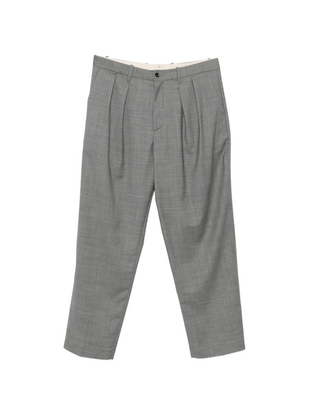  Nine In The Morning Pleated Tailored Trousers - Grey 