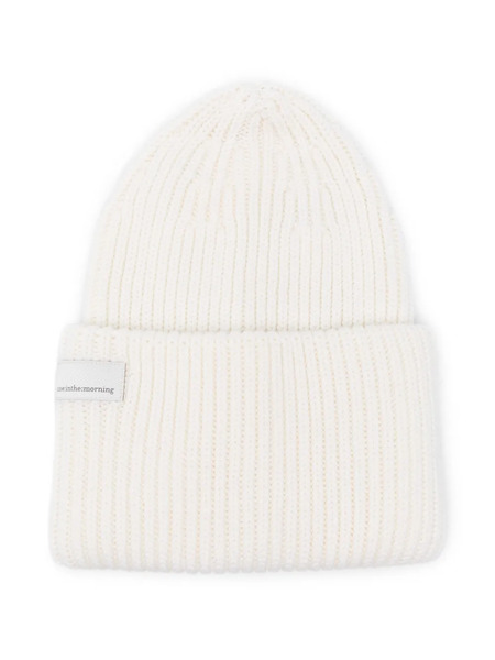  Nine In The Morning Ribbed Wool Beanie - Neutrals 