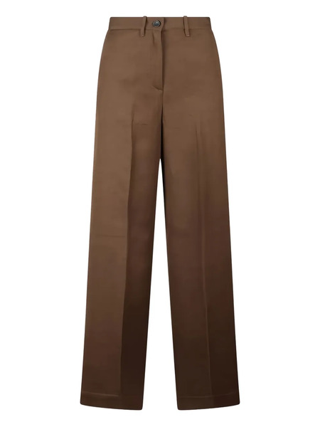  Nine In The Morning Straight-leg Trousers - Brown 
