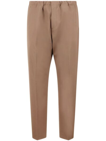  Nine In The Morning Wool Trousers - Brown 