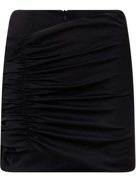  Nineminutes Draped Mini Skirt - Black 