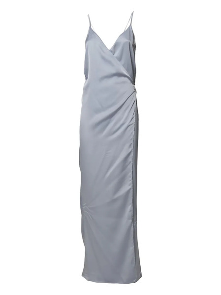  Nineminutes Draped Slip Dress - Grey 