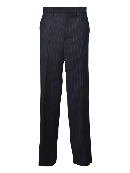  Nineminutes Stripe-pattern Trousers - Blue 