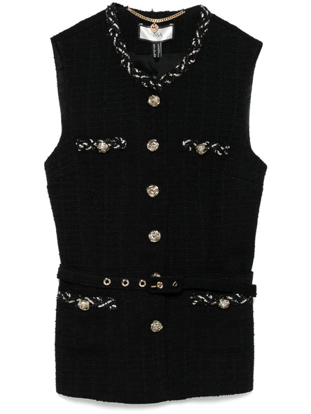  Nissa Bouclé Gilet - Black 