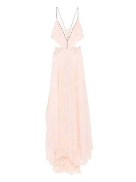  Nissa Embellished Cut-out Maxi Dress - Pink 