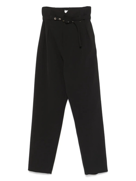  Nissa Pleat-detailed Trousers - Black 