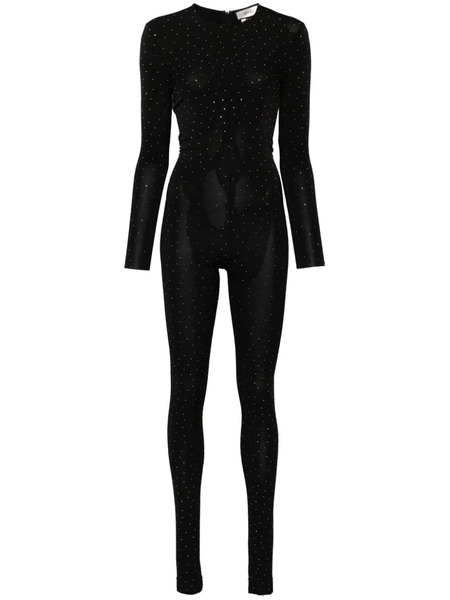 Nissa Rhinestone-embellished Jumpsuit - Black 
