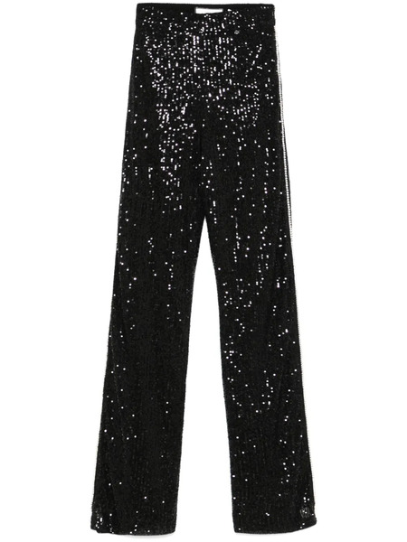  Nissa Sequined Trousers - Black 