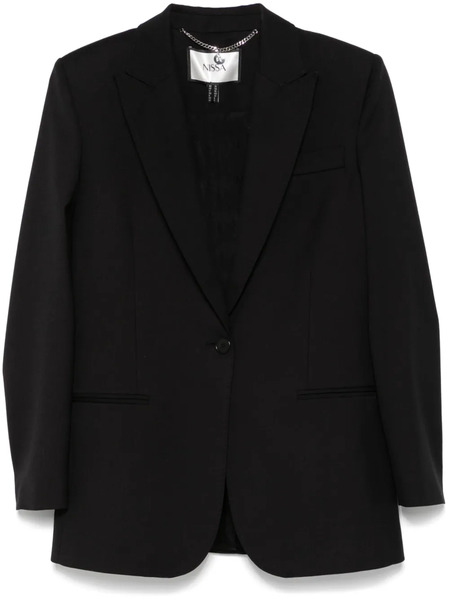  Nissa Single-breasted Blazer - Black 