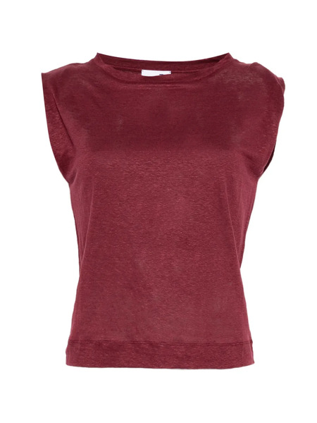  Niu Boat-neck T-shirt - Red 