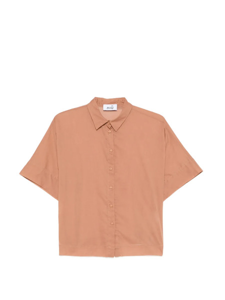  Niu Short-sleeve Shirt - Brown 