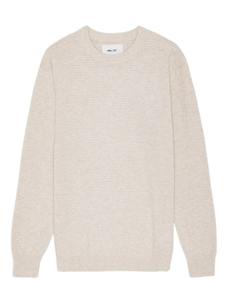  Nn07 Fabian Sweater - White 