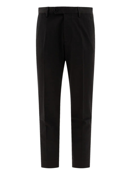  Nn07 Flap-pockets Trousers - Black 