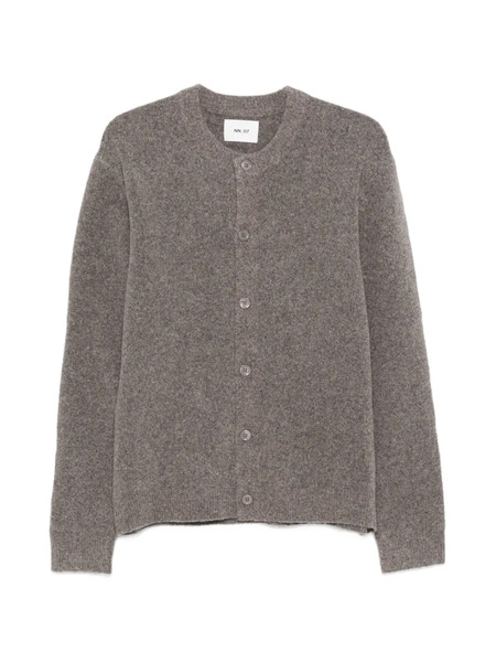 Nn07 Jasper Crew 6683 Cardigan - Grey 