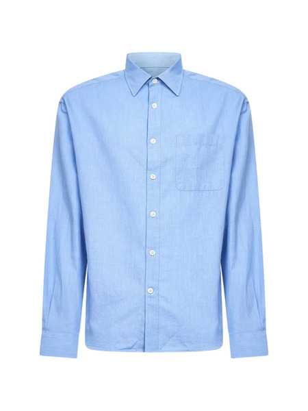  Nn07 Long-sleeve Shirt - Blue 