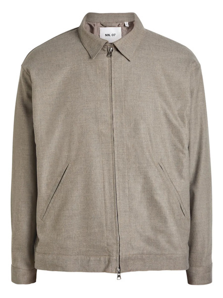  Nn07 Petrus Zip-up Jacket - Neutrals 