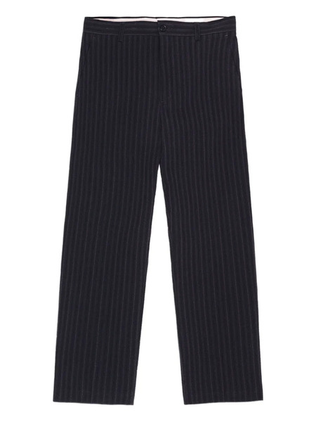 Nn07 Pinstripe Trousers - Black 