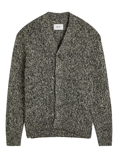  Nn07 V-neck Cardigan - Grey 