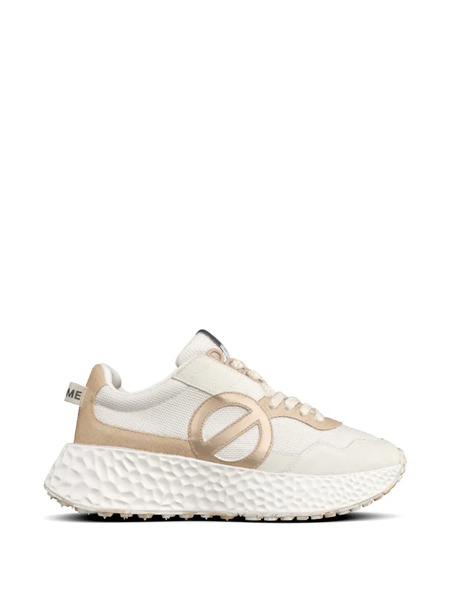  No Name Logo Panelled Sneakers - Neutrals 