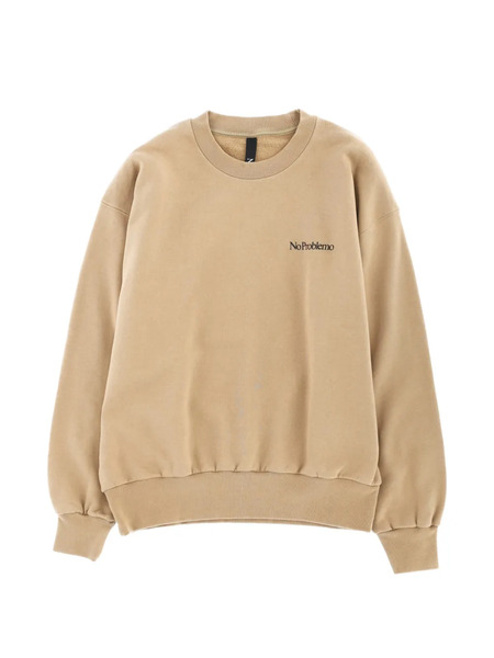  No Problemo Logo Sweatshirt - Neutrals 