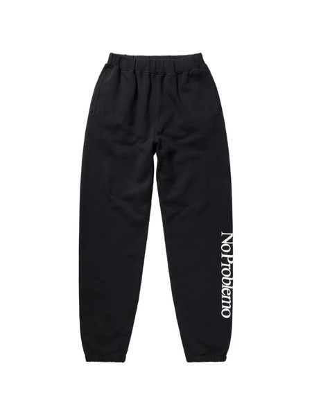  No Problemo Side Logo Track Pants - Black 